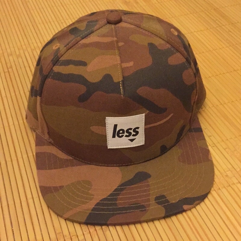 Less大地迷彩棒球帽 版型硬挺 山系⛰️工裝