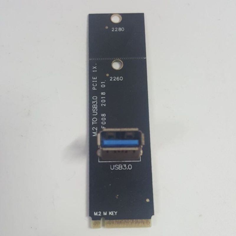 NGFF轉PCI-E轉接卡主機板M2插槽口轉PCIe擴展顯示卡USB3.0擴展卡