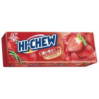 ＊快速出貨＊ 森永 HI-CHEW 嗨啾 軟糖 草莓口味 35g*20入 糖果 小朋友 大量 便宜