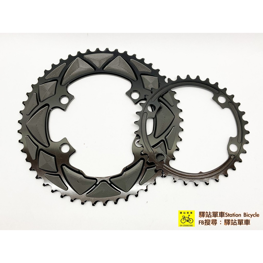 ABSOLUTE BLACK   圓盤齒片 適用SHIMANO R9100與9000系列 11/10速系統可用 來店安裝