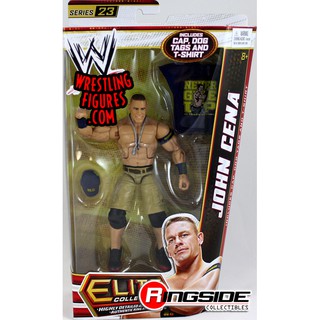 ☆阿Su倉庫☆WWE摔角 John Cena Elite 23 Action Figure 精華版人偶附全套偶衣 熱賣中