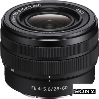 【SONY 索尼】SEL2860 FE 28-60 mm F4-5.6 OSS 具全片幅性能的輕巧標準變焦鏡頭 (公司貨