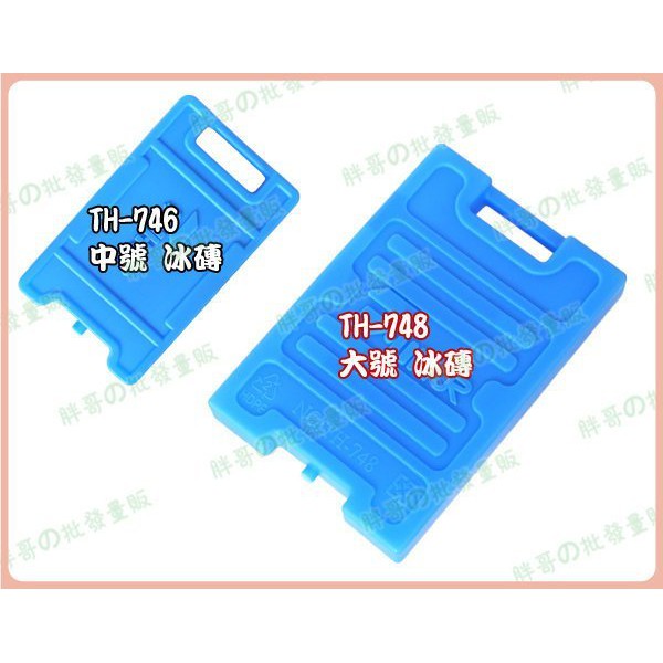 ◎超級批發◎冰寶 TH-748 大冰磚 休閒冰桶 行動冰箱 保冰箱 戶外冰箱 野餐 釣魚必備2100g(批發價9折)