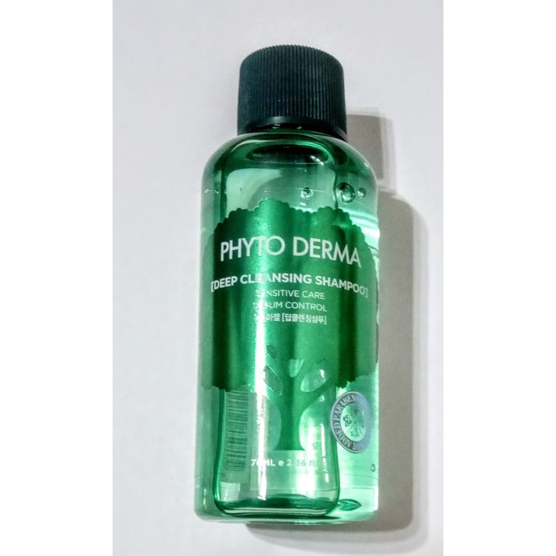 全新Phyto Derma朵蔓頭皮淨化洗髮精(控油蓬鬆款)70ml