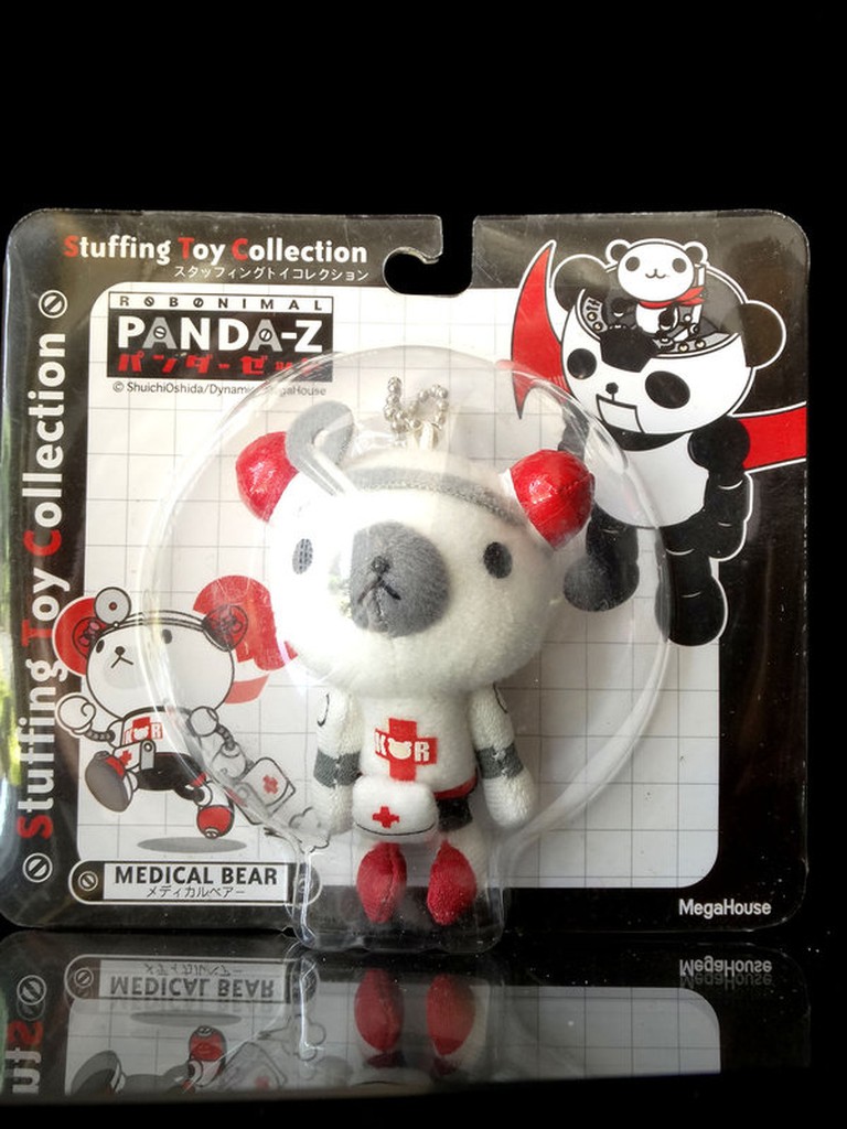 A-206 櫃 ： 2004 MEGAHOUSE 熊貓鐵金剛　PANDA-Z  MEDICAL BEAR　富貴玩具店
