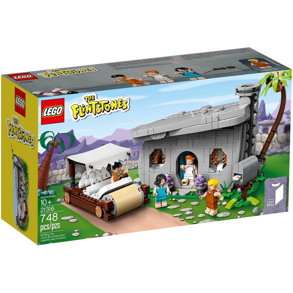 【CubeToy】樂高 21316 IDEAS 摩登原始人 - LEGO The Flintstones -