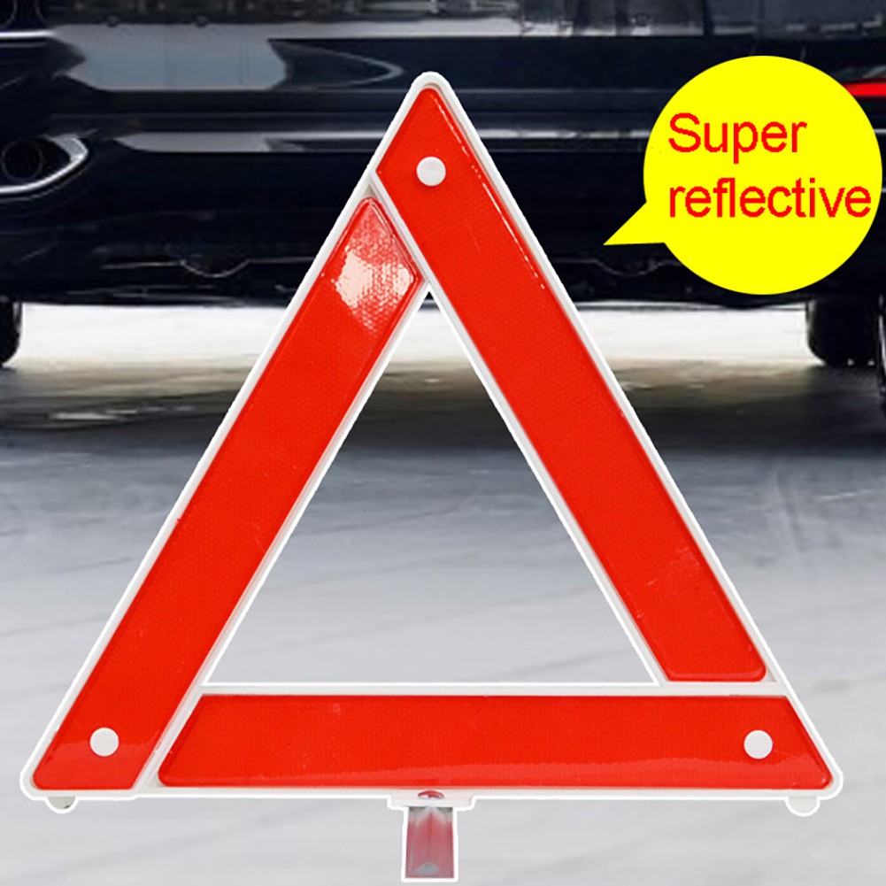 👉現貨👈車用三角架 警示牌 汽車交通 安全警示 反光標誌 折疊三腳架 應急工具