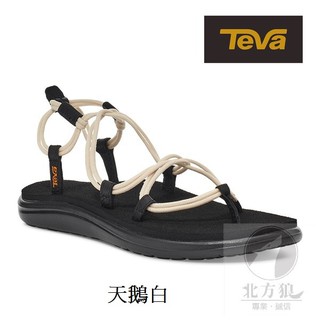 Teva 美國 女 Voya Inf 平底羅馬織帶涼鞋 [北方狼] 1019622 7折優惠