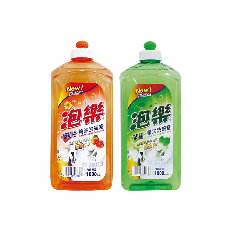 泡樂洗碗精1000ml 茶樹精油 葡萄柚 新高橋藥局 2款可選 蝦皮購物