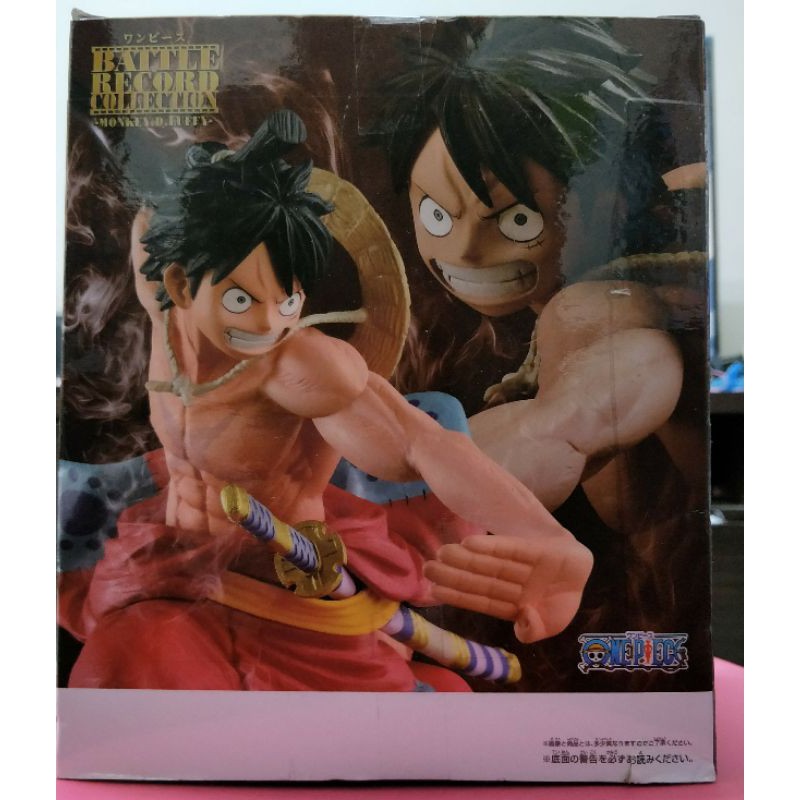 日版海賊王白証景品公仔  和之國魯夫 One Piece Battle Record Collection Luffy