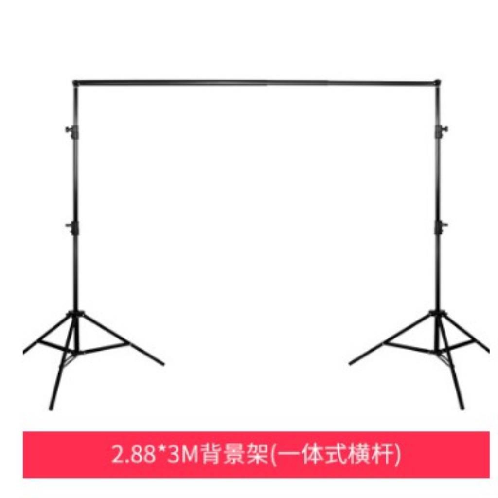 拍照背景布攝影背景架2 8 3米加粗加厚背景支架橫杆伸縮杆攝影道 蝦皮購物