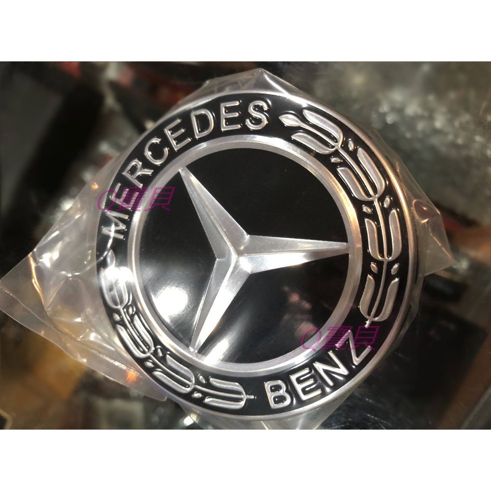 賓士 BENZ AMG 新款 限量 夜色套件 黑色 黑標 輪圈蓋 鋁圈蓋 一車份