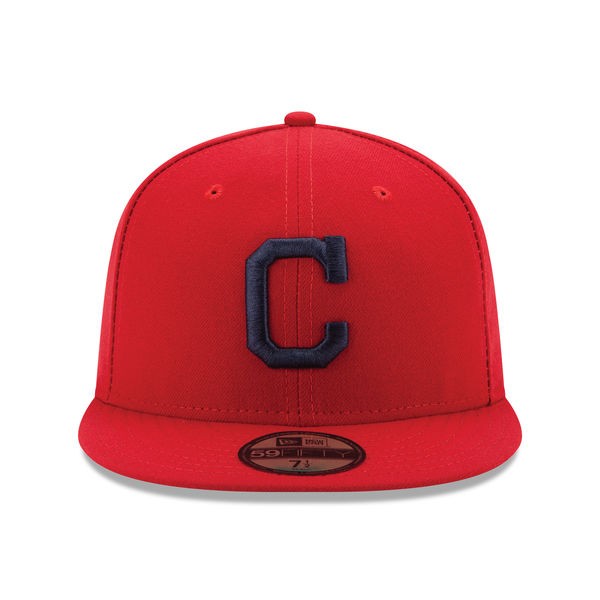 特價New Era Cleveland Indians World Series Scarlet 印地安人世界大賽全封帽
