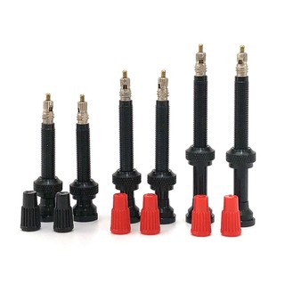 Tipsum 自行車公路車登山車 40/50/60/80/100mm 無內胎系統專用氣嘴 2入