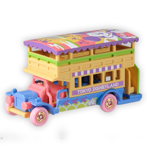 Ariel's Wish-日本東京迪士尼tomica多美小汽車巴士車小車玩具車雙層巴士遊園車2017限量版-現貨絕版品