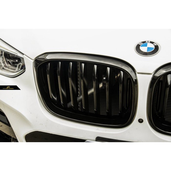 【政銓企業】BMW G01 G02 X3 X4 MP 高品質 單線 亮黑 鼻頭 水箱罩 免費安裝 現貨供應