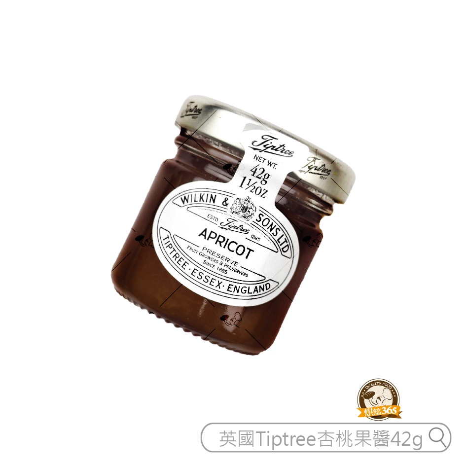 烘焙365＊英國Tiptree迷你杏桃果醬42g/罐50745104