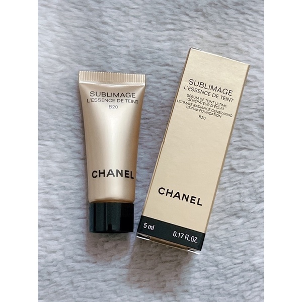 CHANEL 香奈兒 奢華晶燦賦活 粉底精萃 粉底乳霜 5ml 2025/08 B20 BR12 頂級貴婦粉底