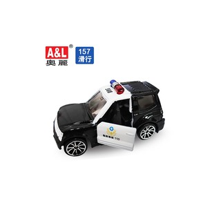 小羅玩具批發-奧麗迷你合金車 警車 和金車 國家公園警車 彩繪合金小汽車 (157)通過BSMI認證:M34260