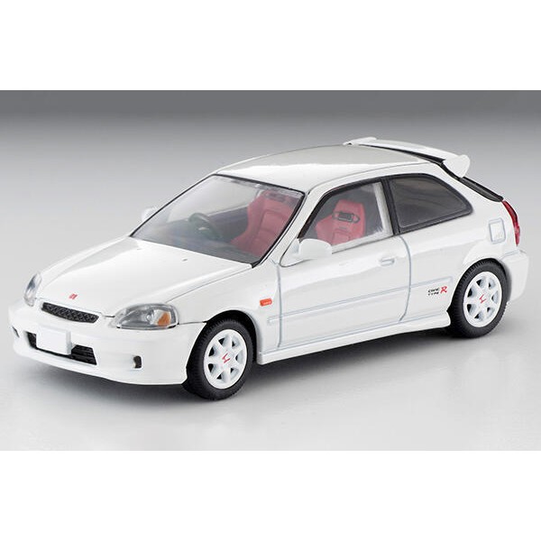 現貨 送外保護殼 TOMYTEC LV-N165c 1/64 本田 HONDA CIVIC TYPE R 白 99年式