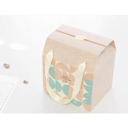 ins風 手提 西點盒 餅乾盒 瑪德蓮包裝盒 手工餅乾包裝 禮物盒 達克瓦滋包裝盒 鳳梨酥包裝盒