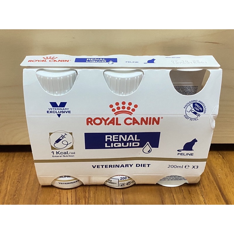 法國皇家ICU貓腎臟營養品 貓用重症 200ML*2罐