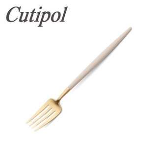 Cutipol GOA 奶茶金 甜品叉18cm [偶拾小巷] 葡萄牙製