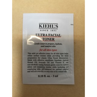 KIEHL’S冰河保濕機能水3ml