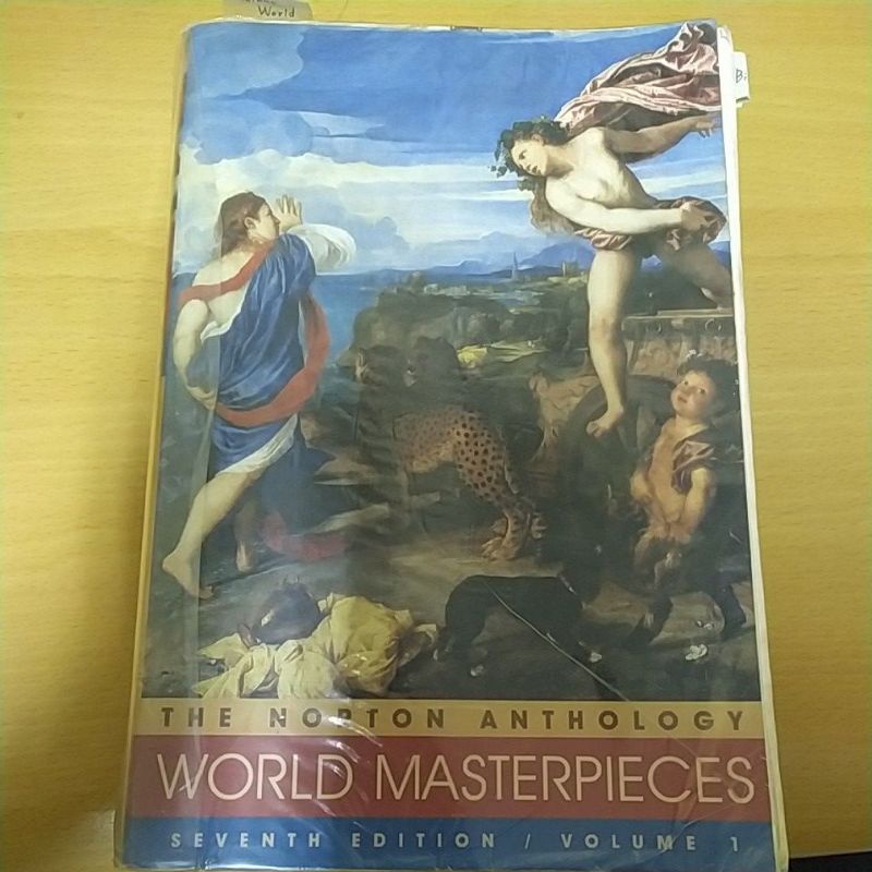 Norton Anthology World Masterpieces 諾頓西洋文學概論第7版