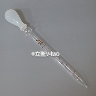 刻度滴管附矽膠帽 | 5ml-10ml | 玻璃滴管 -- 點滴管 -- 耐高溫耐酸鹼 -- 玻璃量管 -- 矽膠帽