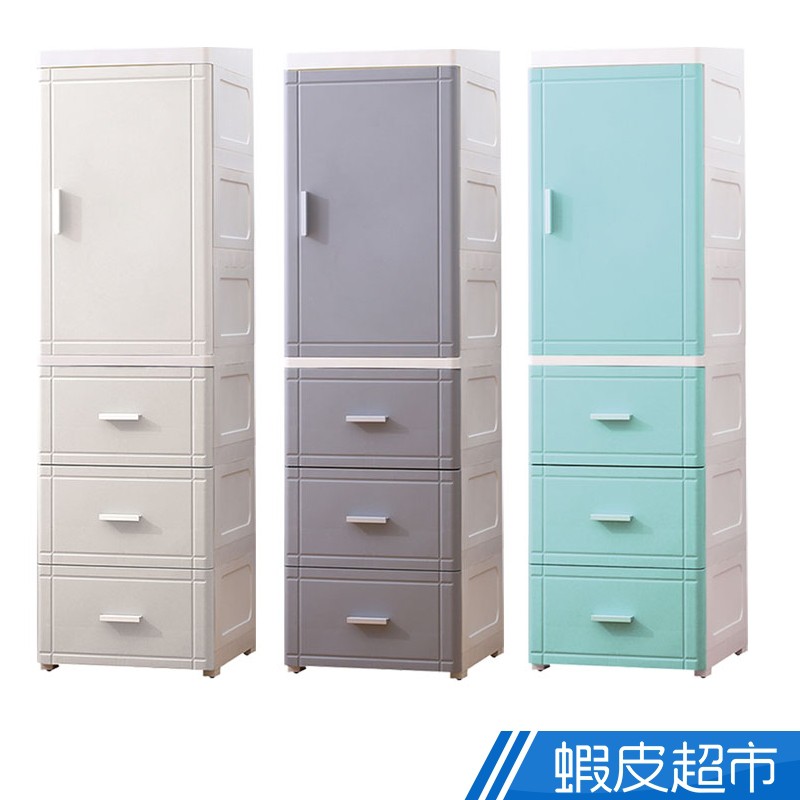 25cm 隙縫收納櫃鄉村風歐式5層附輪細縫收納櫃 面寬25cm Kelp