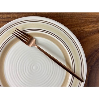 環紋美式餐盤 義大利麵盤 早午餐盤 法式餐盤 11吋圓盤 主餐盤 牛排盤 西餐盤 沙拉盤 蛋糕盤 鬆餅盤 陶瓷盤 圓盤
