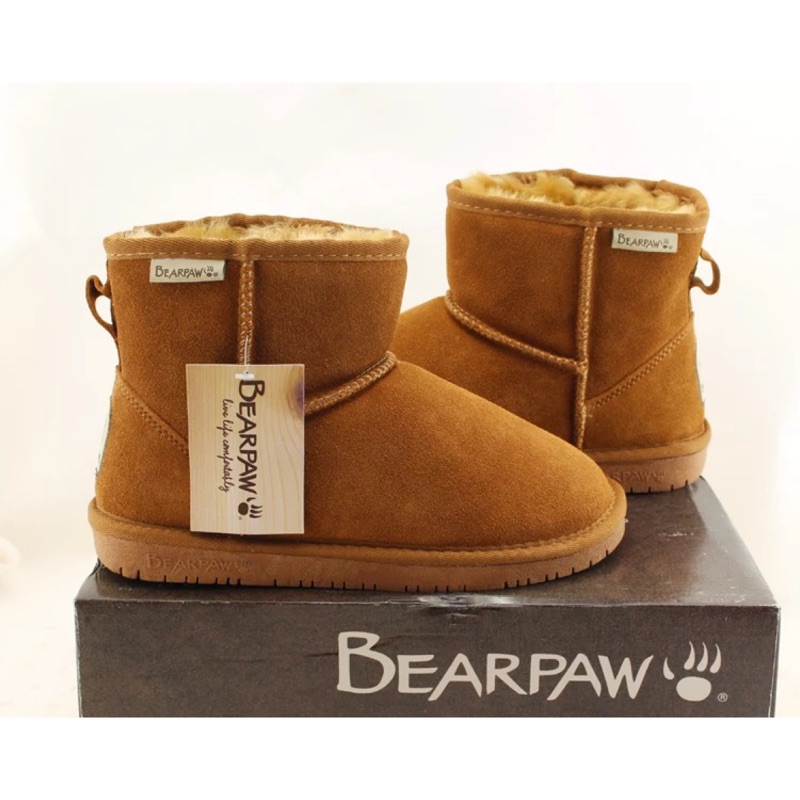 Bearpaw熊掌短筒雪靴