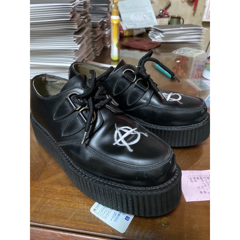 Underground Creeper Punk 非tuk Cox 厚底鞋鬆糕鞋龐克增高 蝦皮購物