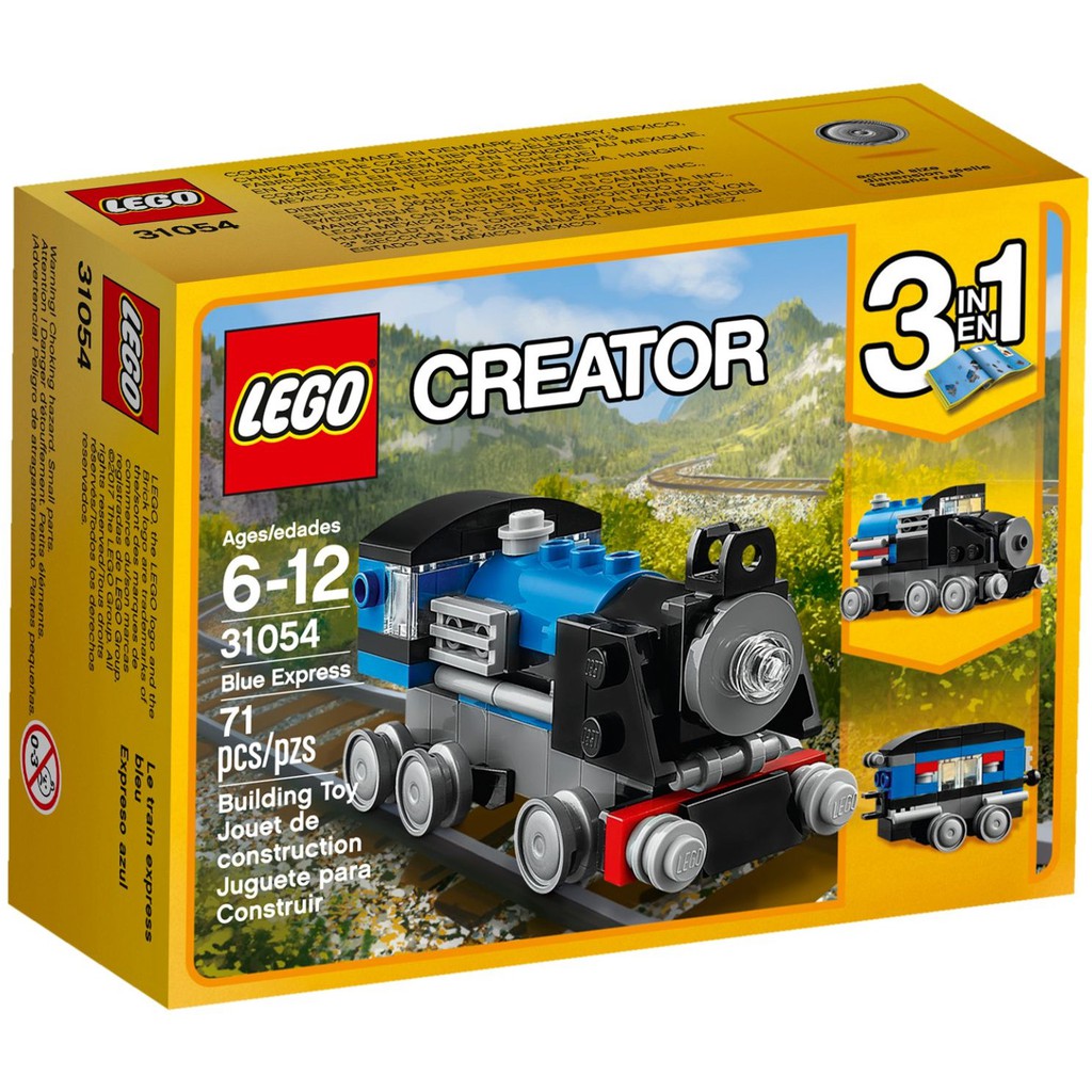 [正版] 樂高 LEGO 31054 藍色小火車 列車 Blue Express (全新品) Creator 創意系列