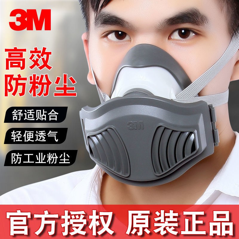 現貨【熱銷ing】3M1211防塵口罩防塵面具裝修打磨拋光工業粉塵防護面罩透氣易呼吸