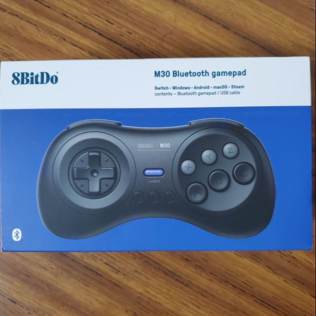 NS SWITCH 八位堂 8BITDO M30 無線格鬥手把（全新）