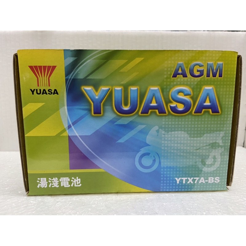 【SP車材】湯淺 7號YUASA機車電池 YTX7A-BS 🔥最新到貨全新品🔥