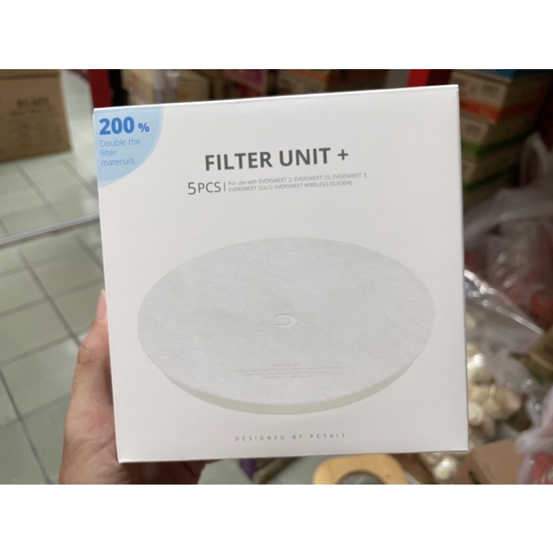 【淡水幸福貓狗】佩奇智能寵物循環活水機專用濾心 (五入裝）適用二代 W2三代 W4 通用
