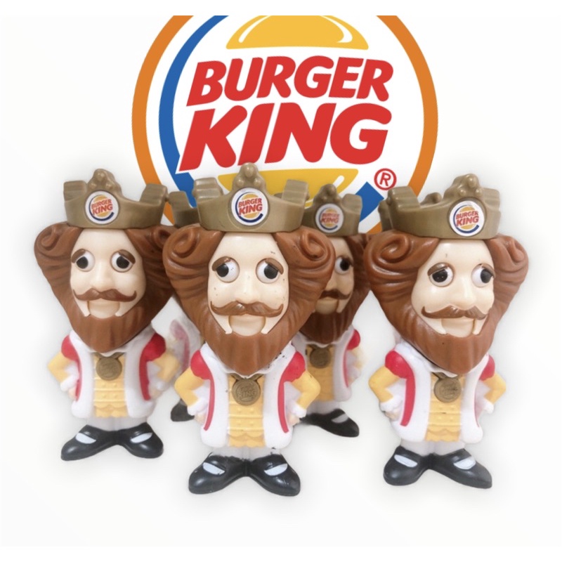Burger King 漢堡王 吉祥物 紀念收藏 美系公仔 人偶 速食店玩具