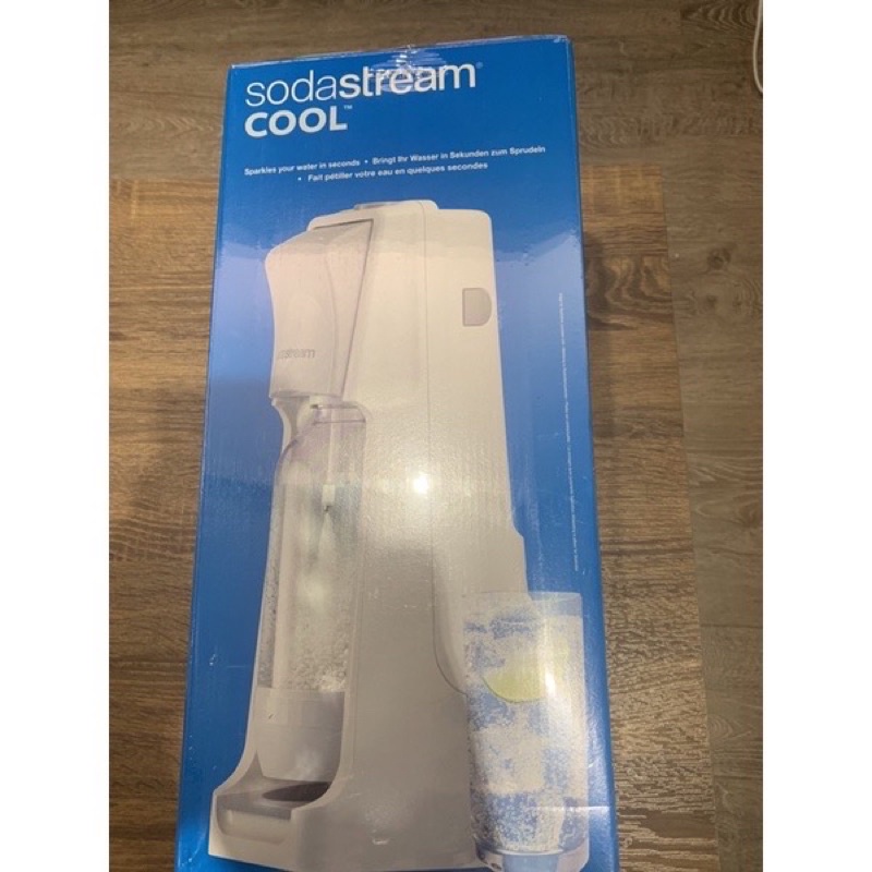 Sodastream cool氣泡水機(全新未拆封）