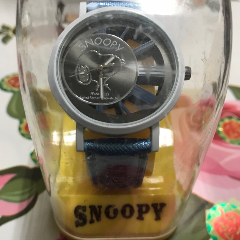 史努比 snoopy 手錶俱雷標（本品實體實拍）