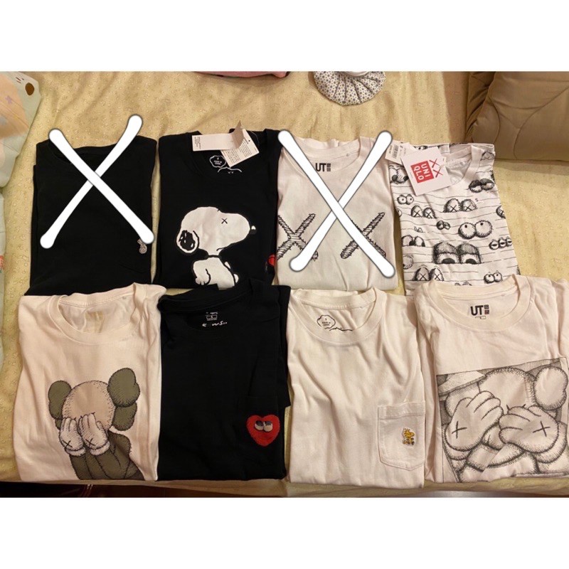 Uniqlo x Kaws 絕版上衣出清