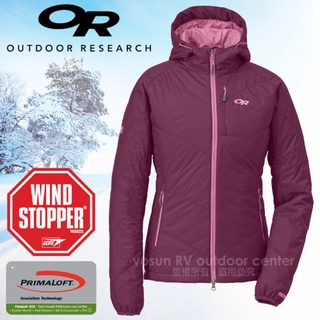 【Outdoor Research】活動款75折》女 款 防風高抗水連帽保暖外套 化纖風衣夾克 登山賞雪 紫 97811