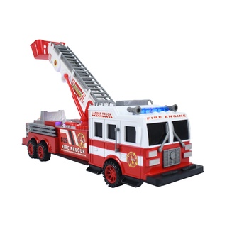 (CNS商驗合格)聲光電動消防車 汽車模型 救援車種 場景模擬 職業認識 親子玩具 頑玩具