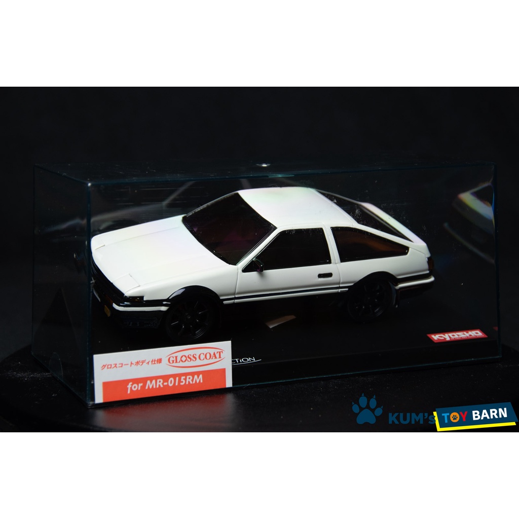 Kyosho MINI-Z車殻 TOYOTA SPRINTER TRUENO AE86 White MZX10W GLO