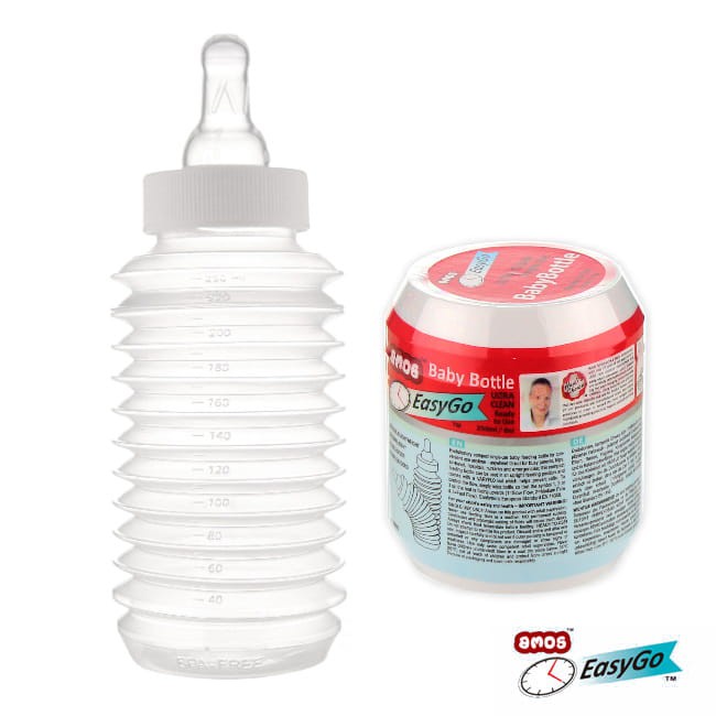 貝喜力克 AMOS 拋棄式奶瓶 / 可攜式奶瓶 外出攜帶型奶瓶