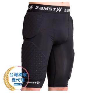 Zamst Brave Pad Shorts 籃球專用防撞褲 日本專利設計 運動專用襯墊 防護褲 籃球褲