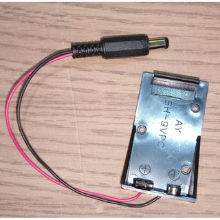 Arduino 專用 9V 電池盒 電池座 帶 DC 電源插頭 for Arduino