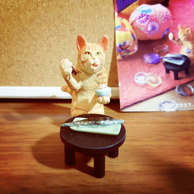 YUJIN 盒玩 朝隈俊男 貓之生活 貓咪的生活 1代